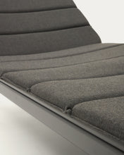 Load image into Gallery viewer, Marcona aluminium sun lounger in a black paint finish - image 10