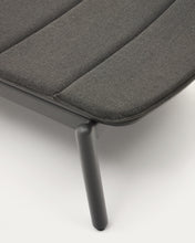 Load image into Gallery viewer, Marcona aluminium sun lounger in a black paint finish - image 11
