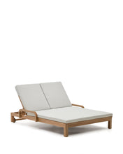Load image into Gallery viewer, Sonsaura double sun lounger made from solid eucalyptus wood FSC 100% - image 2