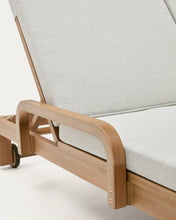 Load image into Gallery viewer, Sonsaura double sun lounger made from solid eucalyptus wood FSC 100% - image 8