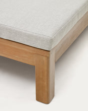 Load image into Gallery viewer, Sonsaura double sun lounger made from solid eucalyptus wood FSC 100% - image 9