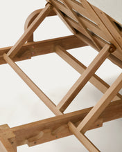 Load image into Gallery viewer, Sonsaura double sun lounger made from solid eucalyptus wood FSC 100% - image 10
