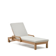 Load image into Gallery viewer, Sonsaura sun lounger made from solid eucalyptus wood FSC 100%