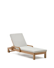 Load image into Gallery viewer, Sonsaura sun lounger made from solid eucalyptus wood FSC 100% - image 2