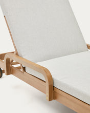 Load image into Gallery viewer, Sonsaura sun lounger made from solid eucalyptus wood FSC 100% - image 8