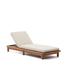 Load image into Gallery viewer, Turqueta sun lounger made from solid teak wood FSC 100%