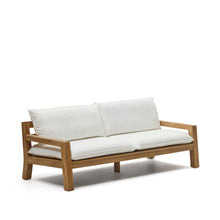 Load image into Gallery viewer, Forcanera 3 seater solid teak sofa, 211 cm - image 3