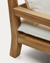 Load image into Gallery viewer, Forcanera 3 seater solid teak sofa, 211 cm - image 14