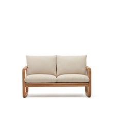Load image into Gallery viewer, Sacaleta 2 seater sofa, made from solid eucalyptus wood 142 cm