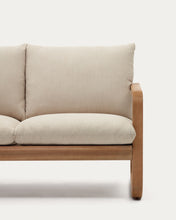 Load image into Gallery viewer, Sacaleta 2 seater sofa, made from solid eucalyptus wood 142 cm - image 11