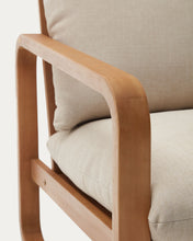 Load image into Gallery viewer, Sacaleta 2 seater sofa, made from solid eucalyptus wood 142 cm - image 12