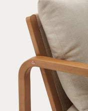 Load image into Gallery viewer, Sacaleta 2 seater sofa, made from solid eucalyptus wood 142 cm - image 13