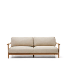 Load image into Gallery viewer, Tirant 3-seater sofa made from solid teak wood 212 cm FSC 100%