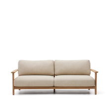 Load image into Gallery viewer, Tirant 3-seater sofa made from solid teak wood 212 cm FSC 100% - image 2