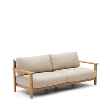 Load image into Gallery viewer, Tirant 3-seater sofa made from solid teak wood 212 cm FSC 100% - image 3