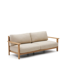 Load image into Gallery viewer, Tirant 3-seater sofa made from solid teak wood 212 cm FSC 100% - image 4