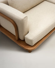 Load image into Gallery viewer, Turqueta 3-seater sofa made from solid teak wood 230 cm FSC 100% - image 12