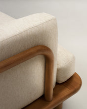Load image into Gallery viewer, Turqueta 3-seater sofa made from solid teak wood 230 cm FSC 100% - image 13