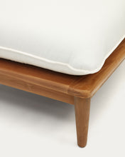 Load image into Gallery viewer, Portitxol modular corner armchair in solid teak - image 9