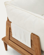 Load image into Gallery viewer, Portitxol modular corner armchair in solid teak - image 11