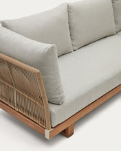 Load image into Gallery viewer, Raco 5 seater corner sofa and coffee table, made from solid acacia wood - image 8