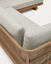 Load image into Gallery viewer, Raco 5 seater corner sofa and coffee table, made from solid acacia wood - image 11
