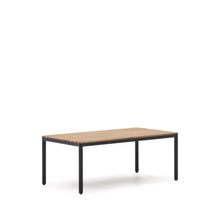 Load image into Gallery viewer, Aiguafreda set, 2 seater sofa, 2 chairs &amp; coffee table made from grey aluminium &amp; acacia - image 8