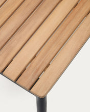 Load image into Gallery viewer, Aiguafreda set, 2 seater sofa, 2 chairs &amp; coffee table made from grey aluminium &amp; acacia - image 15