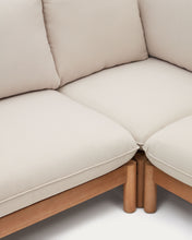 Load image into Gallery viewer, Sacova set, 5 seater corner sofa and coffee table made from solid eucalyptus wood - image 10