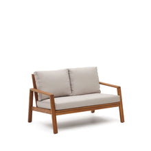 Load image into Gallery viewer, Frares set, 2 seater sofa, 2 armchairs &amp; coffee table, made from solid acacia wood - image 3