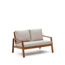 Load image into Gallery viewer, Frares set, 2 seater sofa, 2 armchairs &amp; coffee table, made from solid acacia wood - image 4