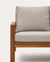 Load image into Gallery viewer, Frares set, 2 seater sofa, 2 armchairs &amp; coffee table, made from solid acacia wood - image 11