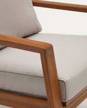 Load image into Gallery viewer, Frares set, 2 seater sofa, 2 armchairs &amp; coffee table, made from solid acacia wood - image 13