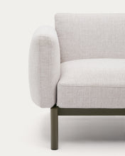 Load image into Gallery viewer, Sorells 2-seater modular outdoor sofa in aluminium with green finish 201 cm - image 11