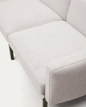 Load image into Gallery viewer, Sorells 2-seater modular outdoor sofa in aluminium with green finish 201 cm - image 13