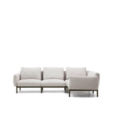 Load image into Gallery viewer, Sorells modular 5-seater outdoor corner sofa in aluminium with green finish 276 x 191,5 cm - image 8