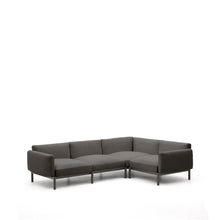 Load image into Gallery viewer, Sorells modular 5-seater outdoor corner sofa in aluminium with grey finish 276 x 191,5 cm - image 2