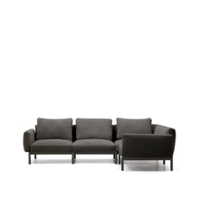 Load image into Gallery viewer, Sorells modular 5-seater outdoor corner sofa in aluminium with grey finish 276 x 191,5 cm - image 8