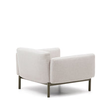 Load image into Gallery viewer, Sorells outdoor modular armchair in aluminium with green finish - image 5