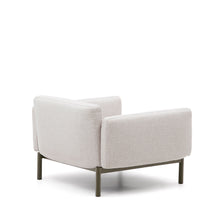 Load image into Gallery viewer, Sorells outdoor modular armchair in aluminium with green finish - image 6
