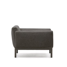Load image into Gallery viewer, Sorells modular outdoor armchair in aluminium with a grey finish - image 4