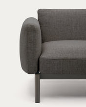 Load image into Gallery viewer, Sorells modular outdoor armchair in aluminium with a grey finish - image 16