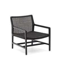 Load image into Gallery viewer, Sabolla armchair made of solid teak wood in a black finish