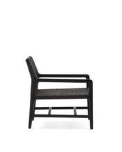 Load image into Gallery viewer, Sabolla armchair made of solid teak wood in a black finish - image 4