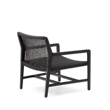 Load image into Gallery viewer, Sabolla armchair made of solid teak wood in a black finish - image 5