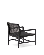 Load image into Gallery viewer, Sabolla armchair made of solid teak wood in a black finish - image 6