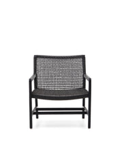 Load image into Gallery viewer, Sabolla armchair made of solid teak wood in a black finish - image 8