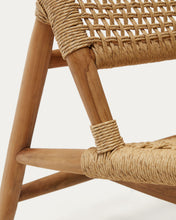 Load image into Gallery viewer, Codolar armchair in solid teak - image 18