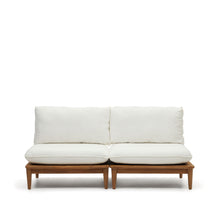 Load image into Gallery viewer, Portitxol set of 2 modular armchairs in solid teak