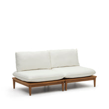 Load image into Gallery viewer, Portitxol set of 2 modular armchairs in solid teak - image 4